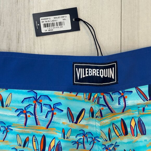NWT Vilebrequin Mailey The Beach Boys  Collab Lined Swim Board Shorts - Picture 8 of 9